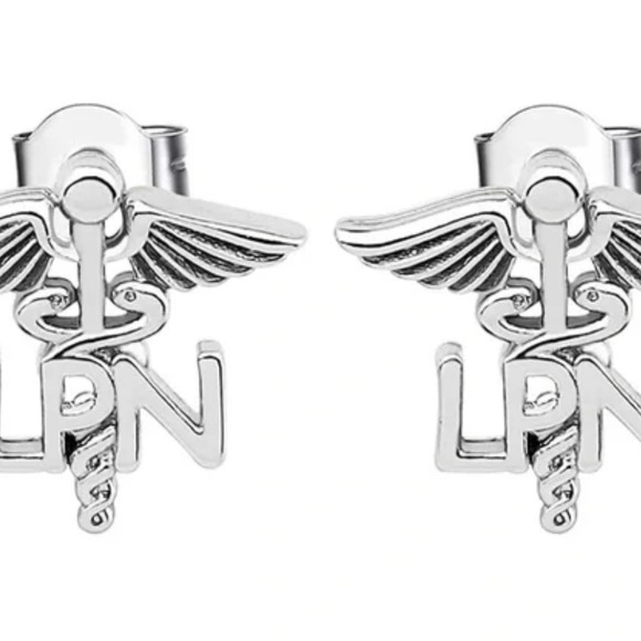ENSIANTH Medical Professional LPN Earrings - Picture 2 of 5